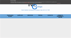 Desktop Screenshot of bilbaopsicologo.com